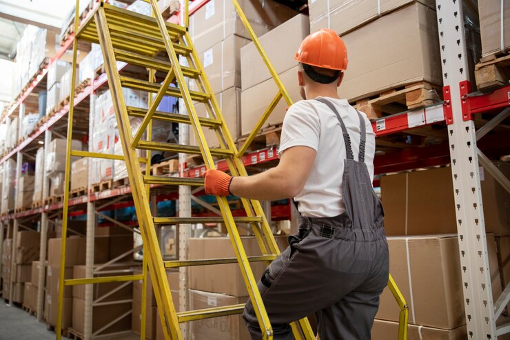 Comment Stabiliser une Échelle des Racks et Rayonnages